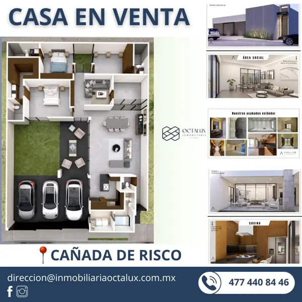 Casa en Fraccionamiento Residencial Cañada del Refugio — foto 1 de 2