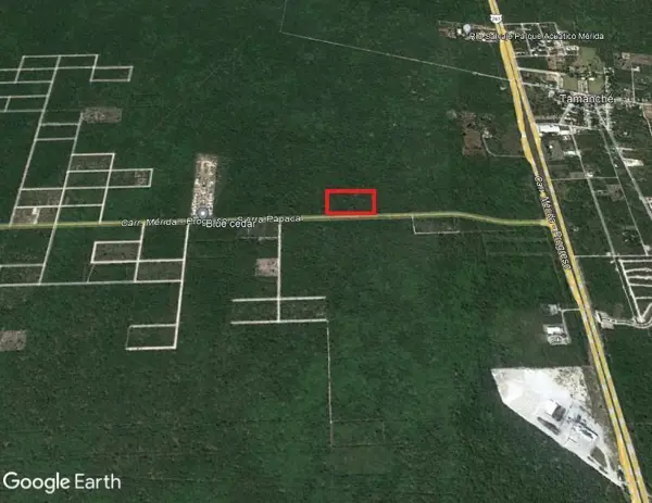 Terreno en venta sobre carretera a Kikteil — foto 1 de 3
