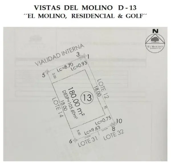 Terreno en El Molino Residencial y Golf — foto 1 de 2