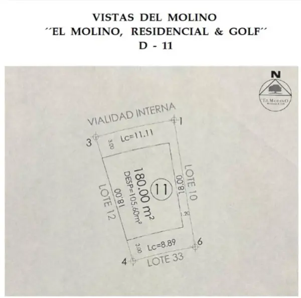 Terreno en El Molino Residencial y Golf — foto 1 de 2