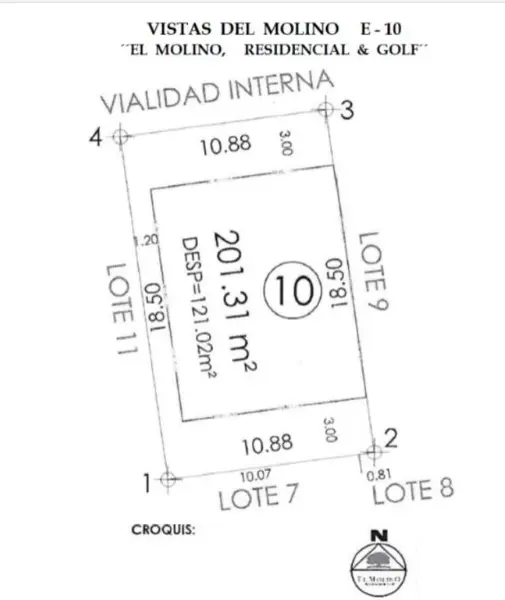 Terreno en El Molino Residencial y Golf — foto 1 de 2