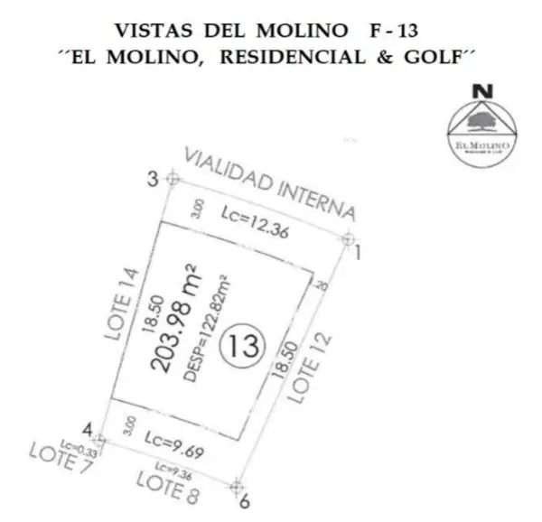 Terreno en El Molino Residencial y Golf — foto 1 de 2