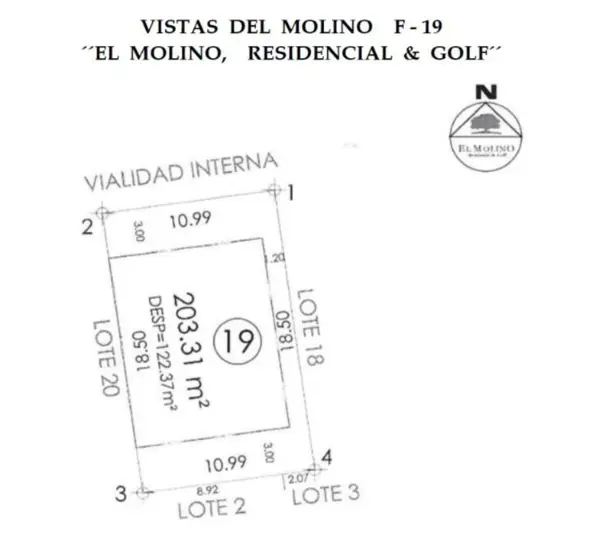 Terreno en El Molino Residencial y Golf — foto 1 de 2
