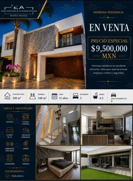 Casa en Venta en Fraccionamiento en Atlixcayotl, San Andrés Cholula — foto 1 de 25