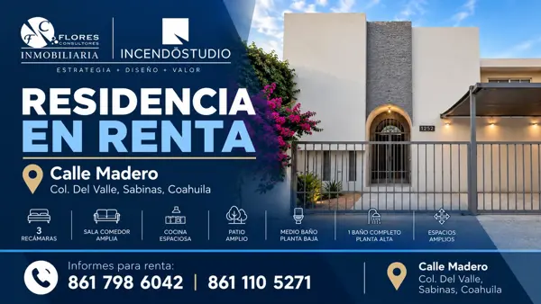 Casa en Del Valle, Sabinas, Coahuila de Zaragoza — foto 1 de 14