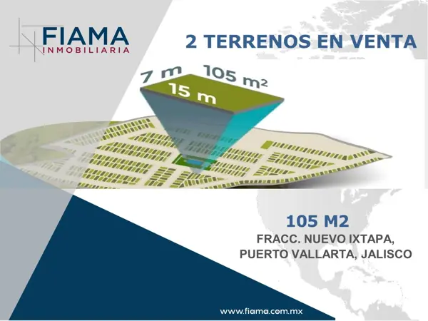 2 Terrenos en Venta en Fracc. Nuevo Ixtapa, Puerto Vallarta, Jalisco. (f) — foto 1 de 7