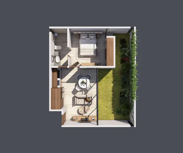 Departamento en venta en Temozon Norte, Mérida — foto 3 de 22