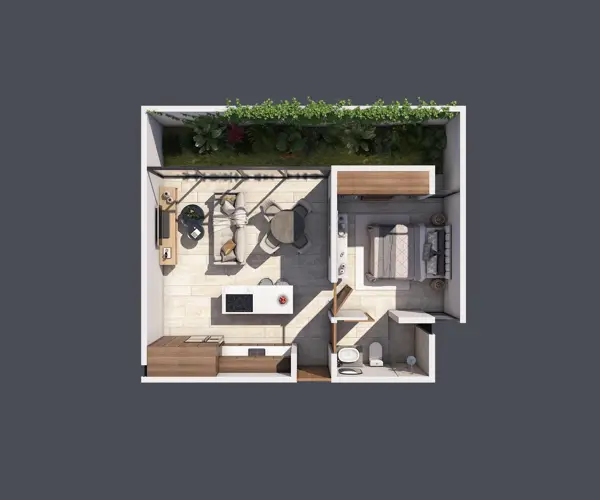 Departamento en venta en Temozon Norte, Mérida — foto 3 de 22