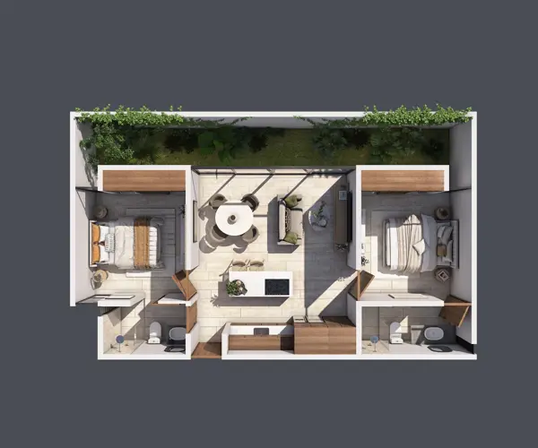 Departamento en venta en Temozon Norte, Mérida — foto 3 de 23