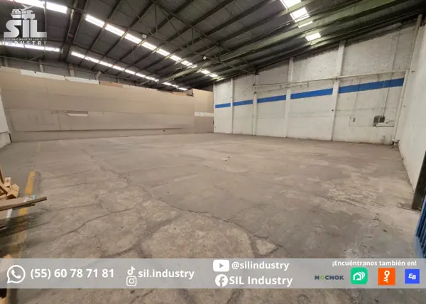 Renta de Bodega Industrial en Naucalpan — foto 1 de 8