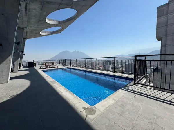 Departamento Amueblado en Renta en Edificio Barrio W, Centro de Monterrey. Disponible 1 de Dic 2026 — foto 1 de 31