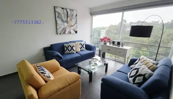 Departamento en renta en Lomas de Ahuatlán, Cuernavaca — foto 3 de 8