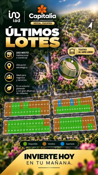 Terreno residencial en venta en Motul, Yucatán — foto 1 de 5