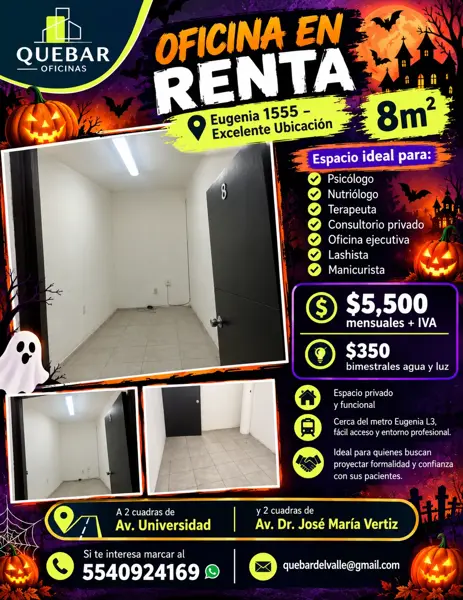Oficina en Zona del Valle Cdmx — foto 1 de 5