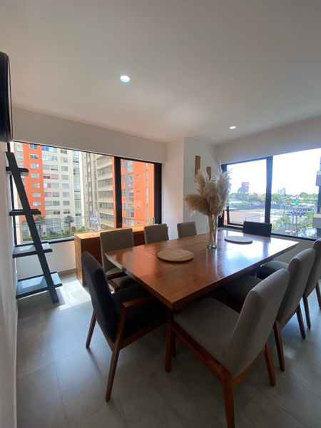 Departamento Amueblado Renta Neuchatel 146m2 Piso 3 — foto 1 de 23