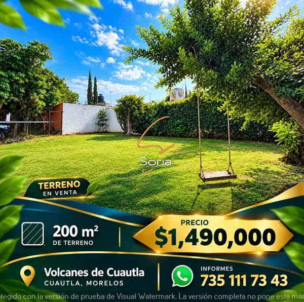 Terreno en Cuautla Morelos Col. Volcanes — foto 1 de 9