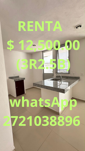 Casa en Renta ??$12,500.00 ??se Muestra Lista para Habitar?? ??arrendamiento con Póliza Jurídica — foto 1 de 17