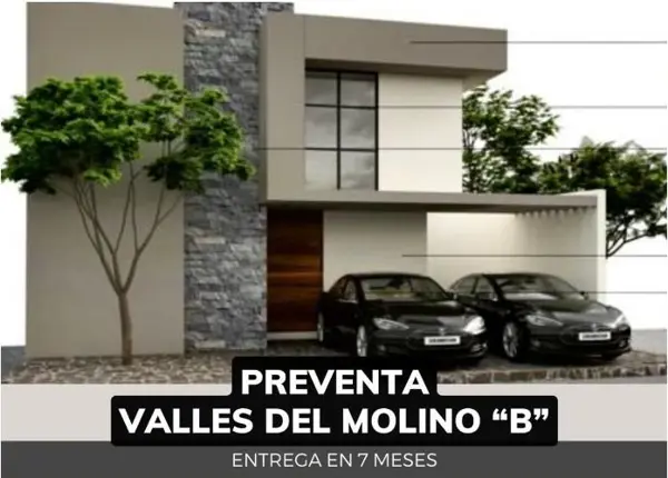 Casa en preventa en Valles del Molino B