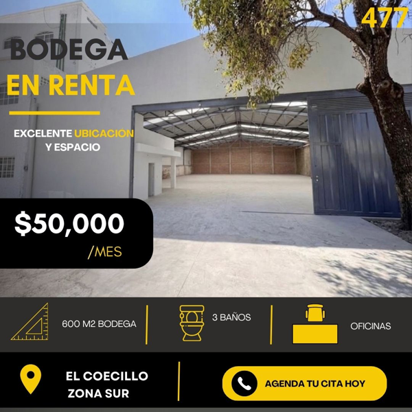 Bodega en renta en El Coecillo, León - Excelente ubicación comercial — foto 1 de 10