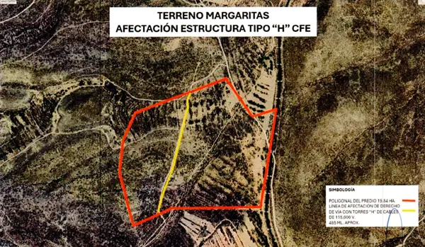 Terreno en venta en La Curva, Concepción del Oro — foto 3 de 3