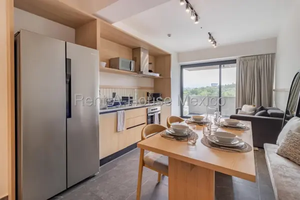 Departamento Amueblado Tipo Loft en Renta en Cuauhtémoc, Condesa RT 27-1290. — foto 1 de 13