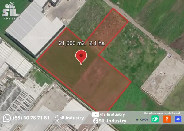 Terreno Industrial en Venta en Toluca — foto 1 de 6