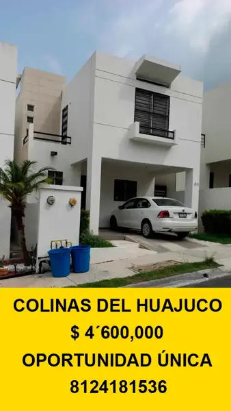 Colinas del Huajuco. Preciosa Casa en Venta. de Oportunidad. — foto 1 de 10
