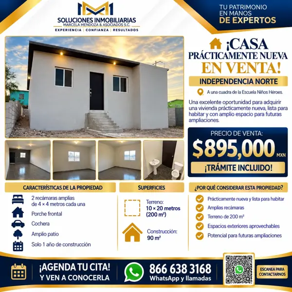 Casa en Independencia, Castaños, Coahuila de Zaragoza — foto 1 de 9