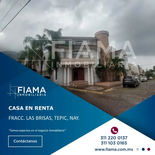 Casa en Renta en Fracc. las Brisas, Tepic, Nayarit. (f) — foto 1 de 63