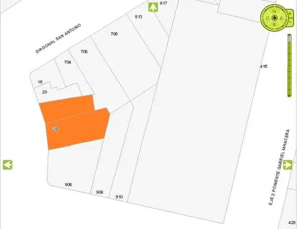 Terreno en venta en Del Valle Norte, Benito Juárez — foto 3 de 4