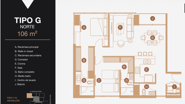 Departamento en venta en Sertoma, Monterrey — foto 2 de 8