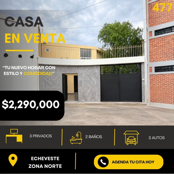 Casa en Venta en Echeveste Ideal para Negocio — foto 1 de 11