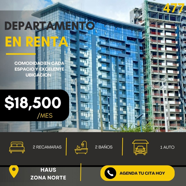 Departamento en Renta en Haus Leon — foto 1 de 29
