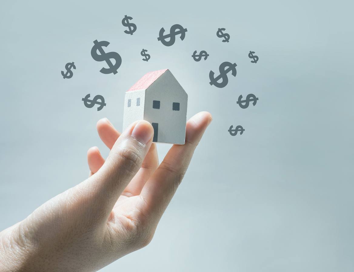 Casa simbolo de un ahorro