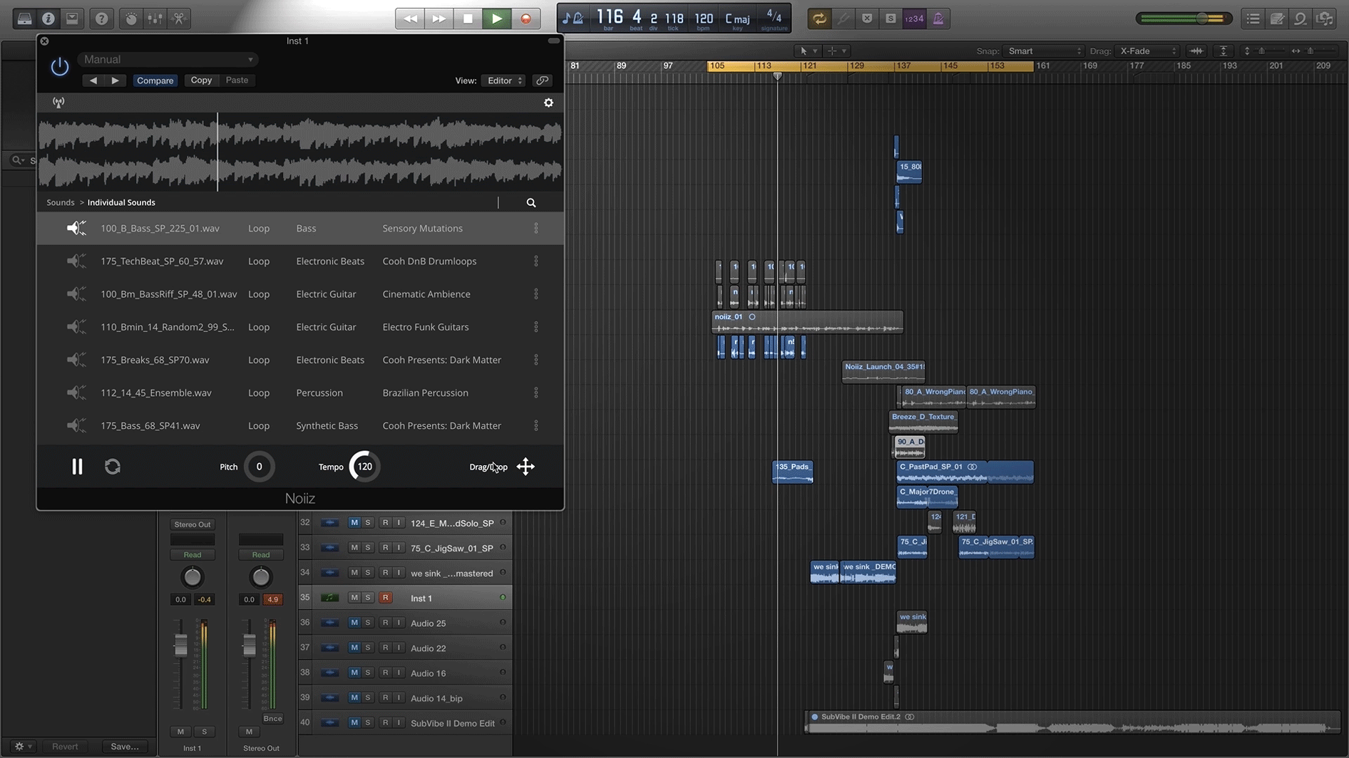 Dragdrop audioplugin