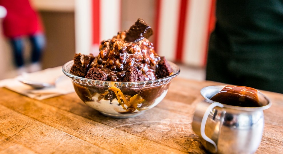 OddFellows Ice Cream Co. on 175 Kent Ave in Williamsburg Powered by