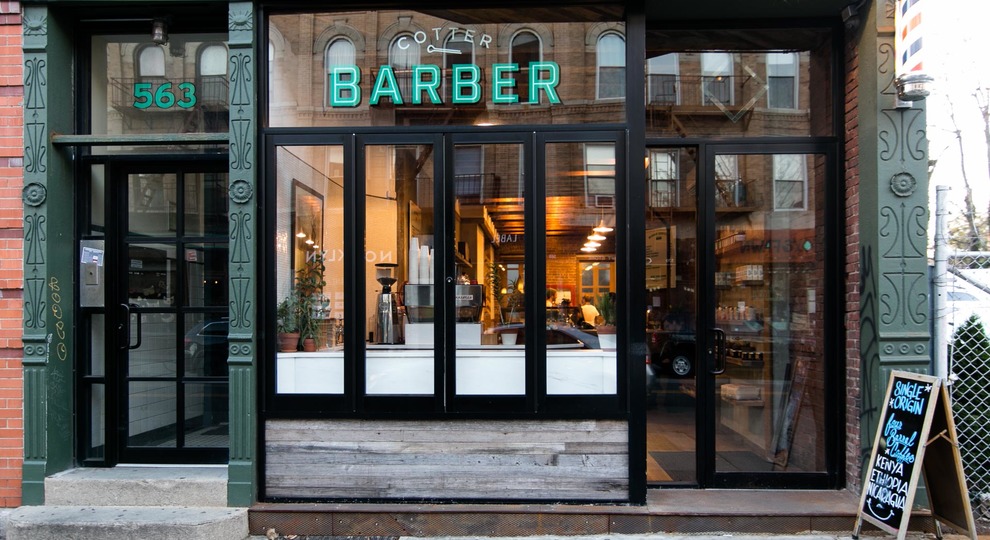 COTTER BARBER on 563 Manhattan Ave in Greenpoint Powered by Nooklyn