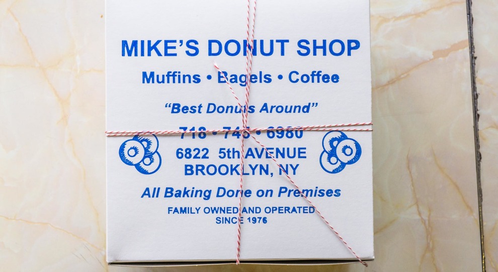 Mike's Donut Shop on 6822 5th Ave in Bay Ridge Powered by Nooklyn