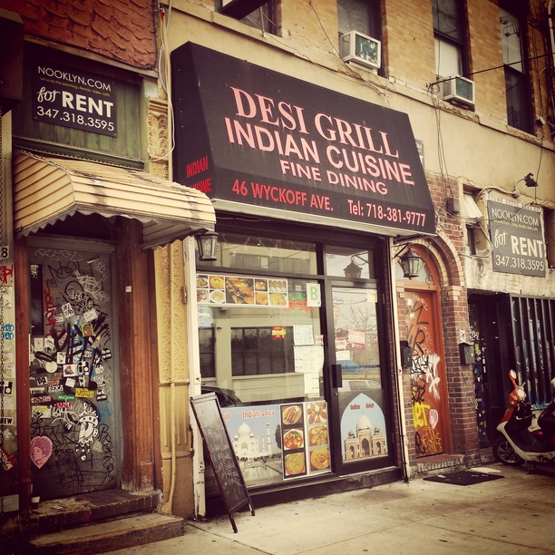 Desi Grill on 46 Wyckoff Ave in Bushwick Powered by Nooklyn
