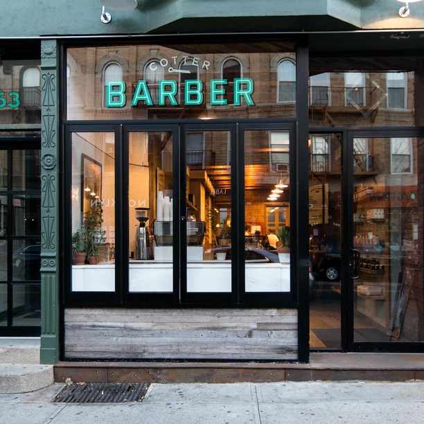 COTTER BARBER on 563 Manhattan Ave in Greenpoint Powered by Nooklyn