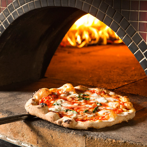 Forno Rosso Pizzeria on 327 Gold St in Downtown Brooklyn Powered by