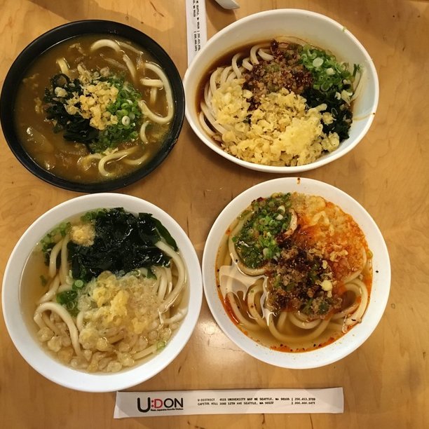 UDon Fresh Japanese Noodle Station on 4515 University Way NE in
