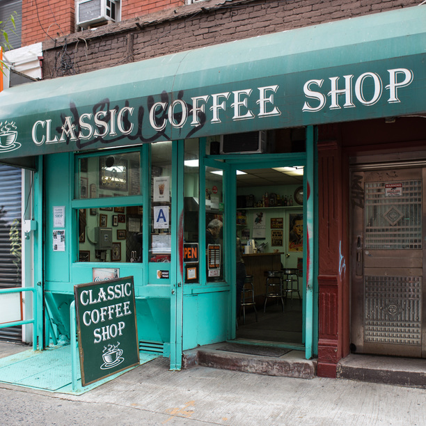 Classic Coffee Shop on 56 Hester St in Chinatown Powered by Nooklyn