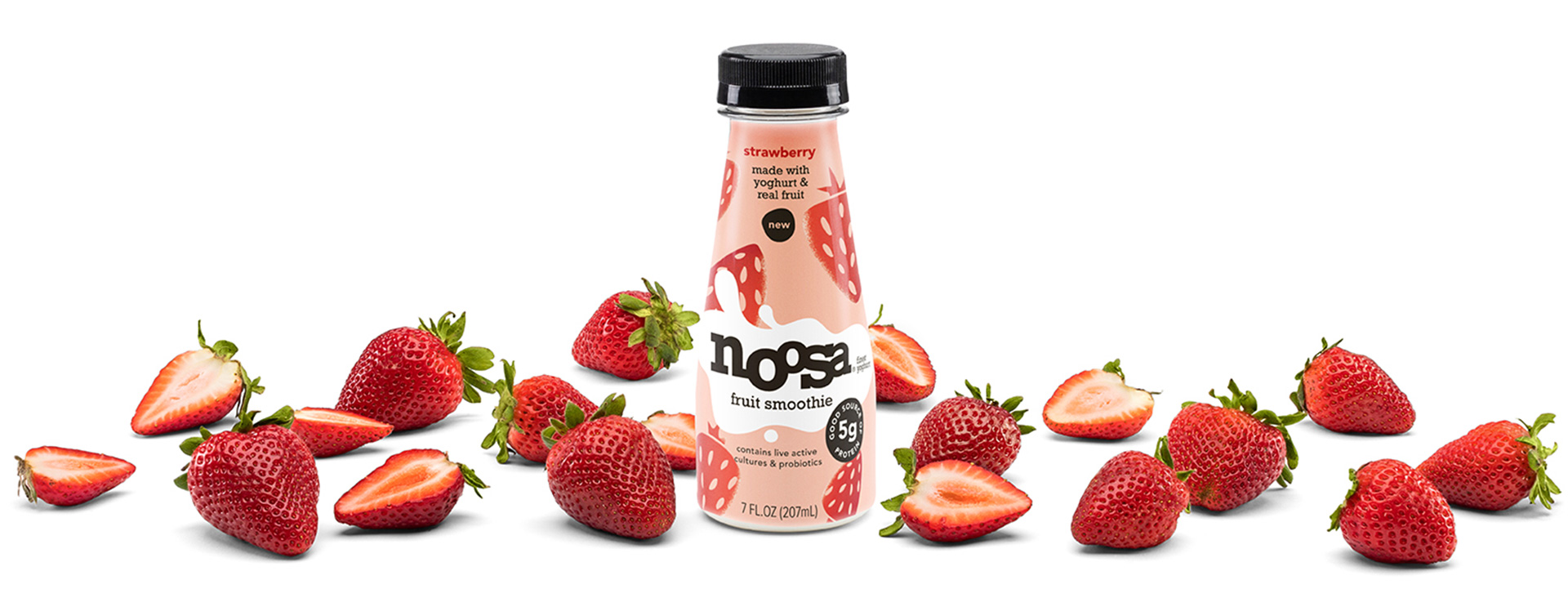 strawberry fruit smoothie noosa