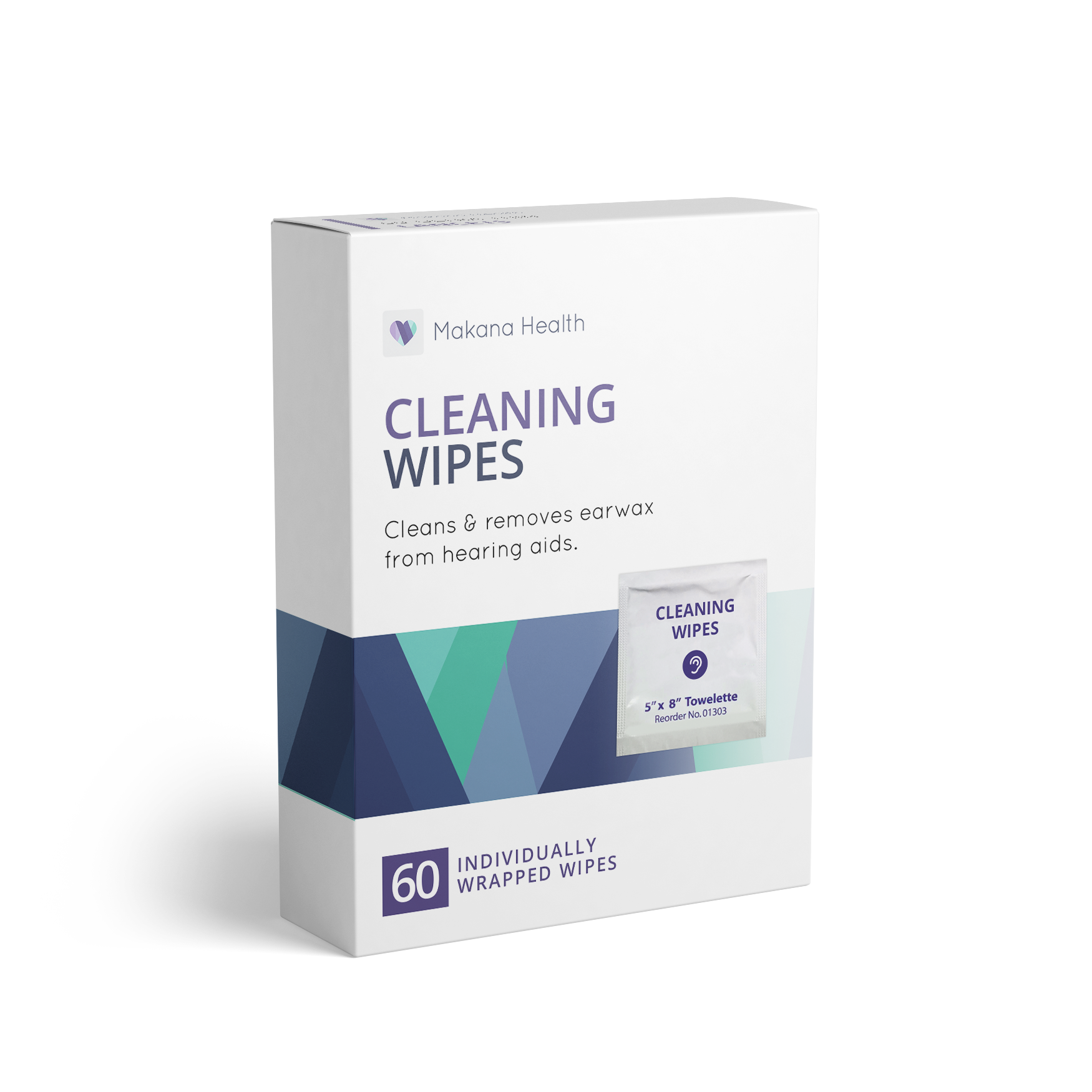 Cleaning Wipes for Hearing Aids 60 Count