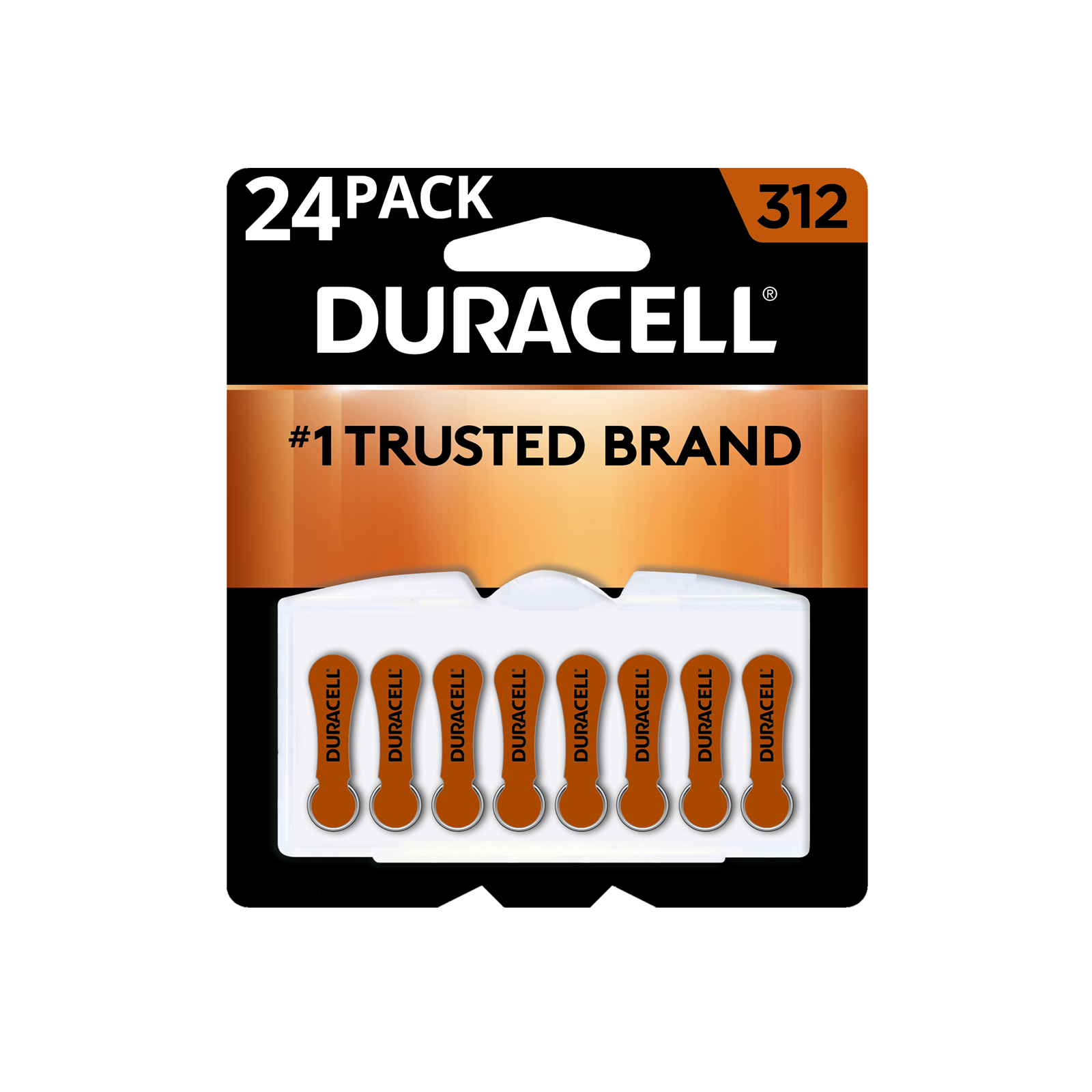 Duracell Hearing Aid Batteries - 24 Pack