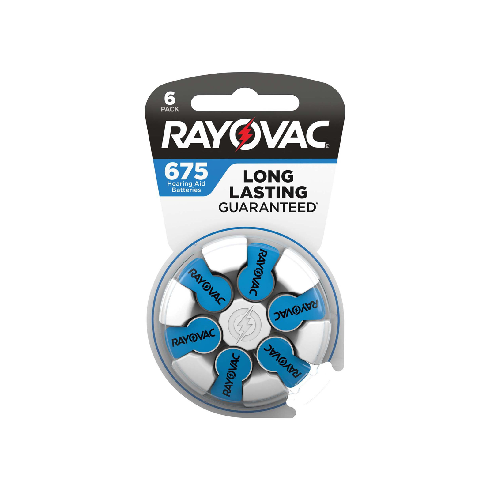 Rayovac Hearing Aid Batteries - 6 Pack