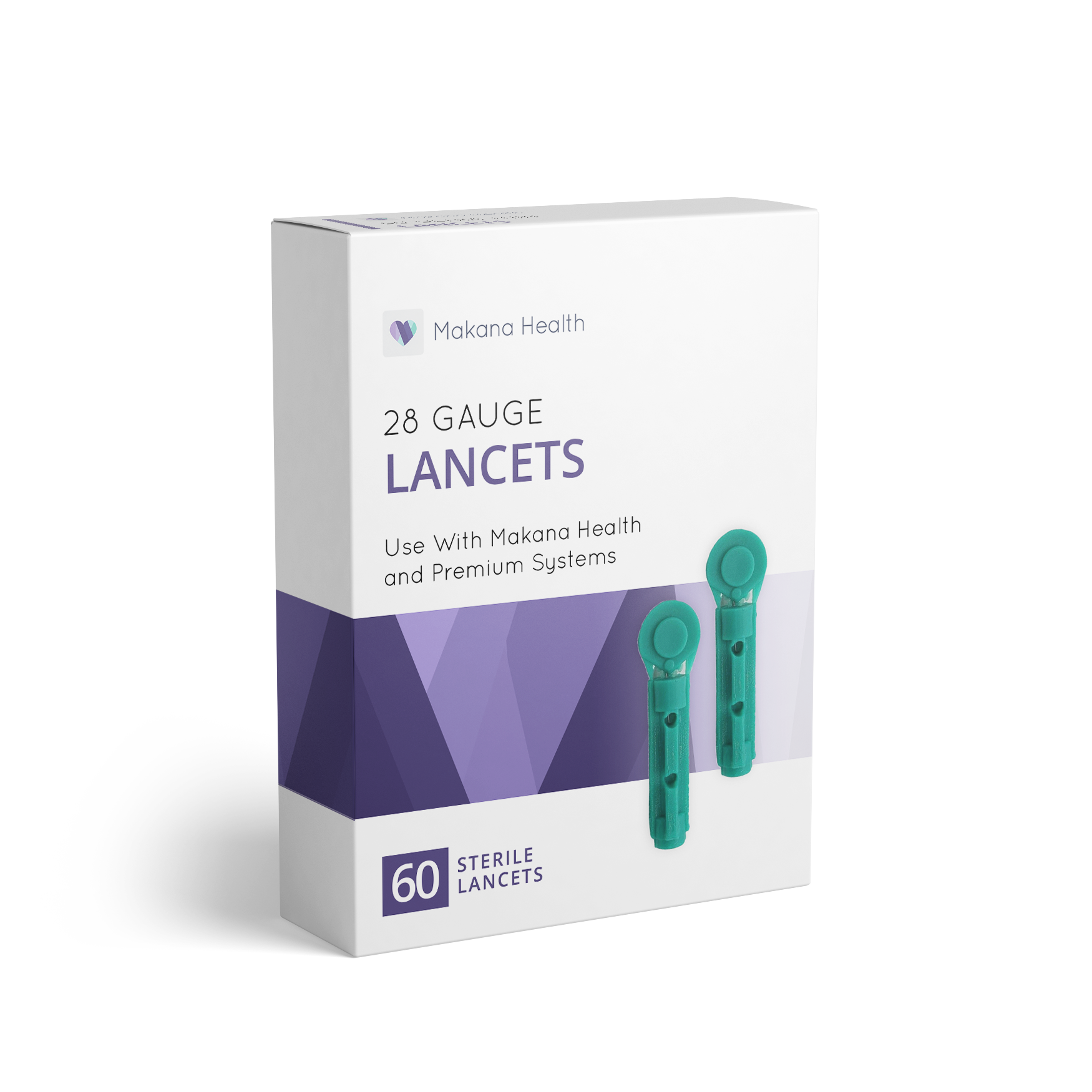 Lancets - 28 Gauge - 60 Count