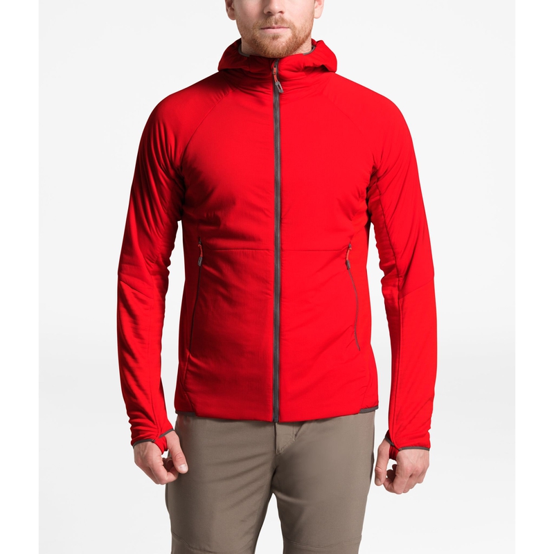 Men's Regulate Light Fleece Hybrid Hoodie image number null