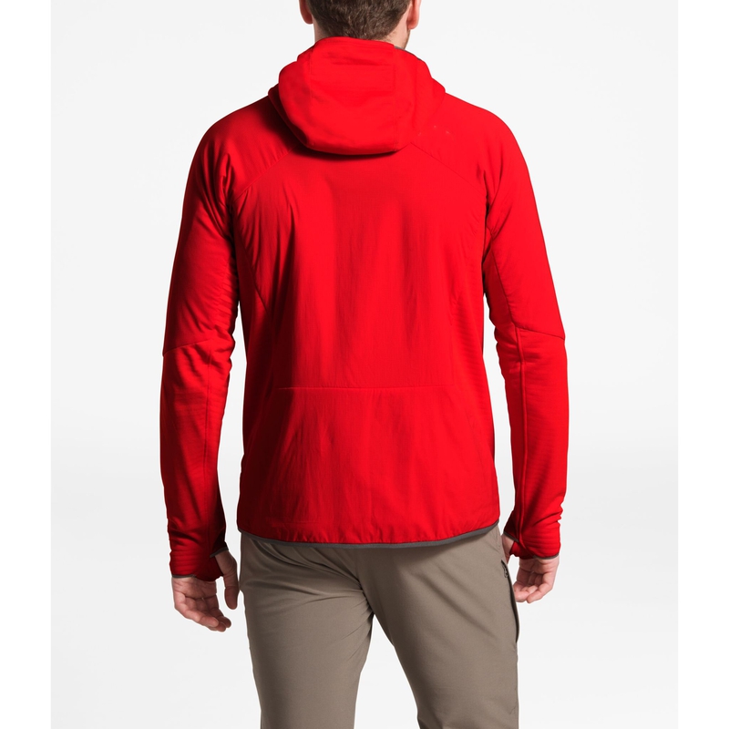 Men's Regulate Light Fleece Hybrid Hoodie image number null
